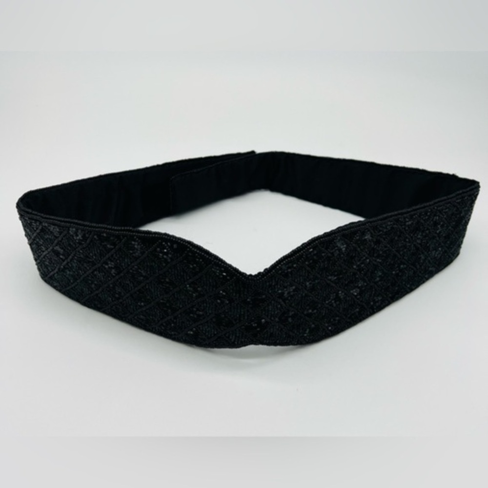Exquisite beaded vintage Nordstrom women’s wide belt